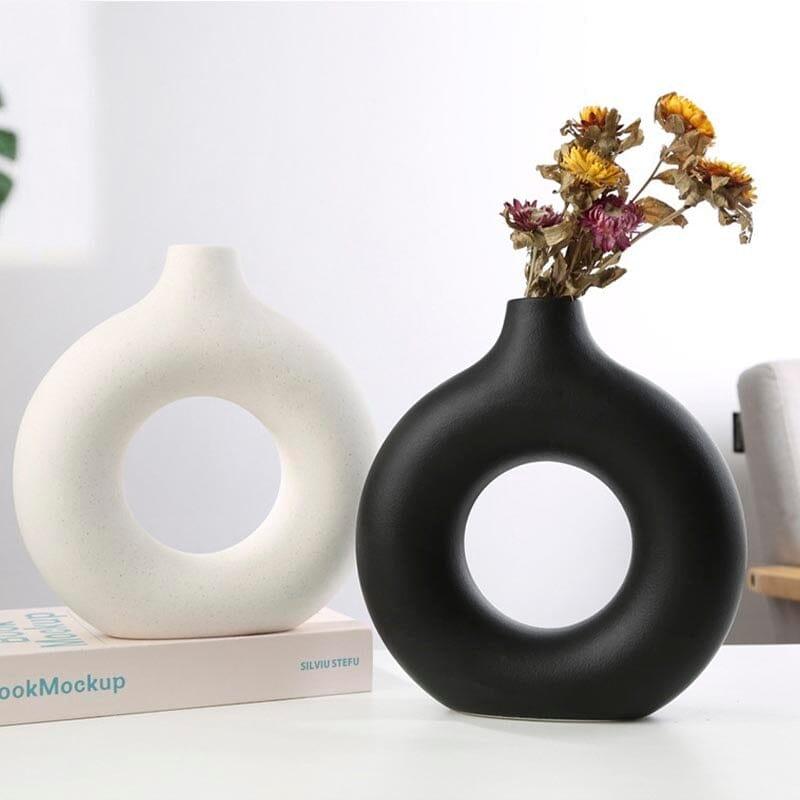 Elegante Vaso de Cerâmica Estilo Nórdico - Sereny House