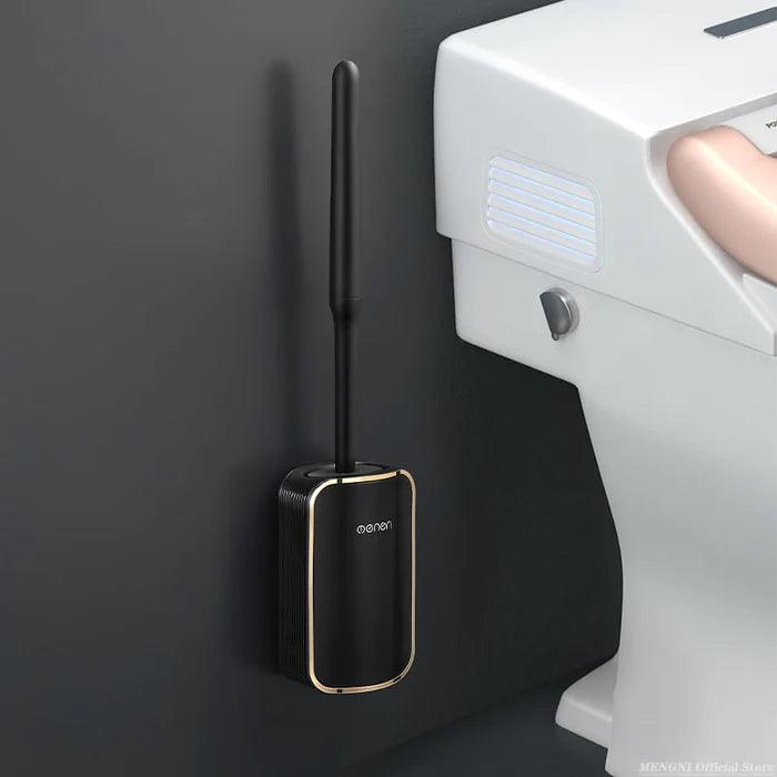 Escova Sanitária para Banheiro Silicone com Suporte - Sereny House